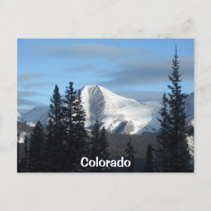 Colorado Rocky mountains Vykort