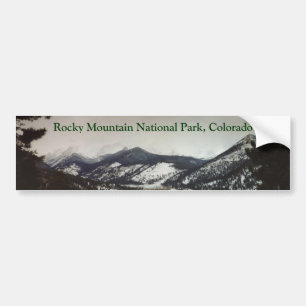 Colorado rocky mountainsbildekal bildekal