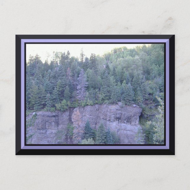 Colorado rocky mountainsvykort vykort (Framsida)