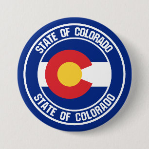 Colorado Round Emblem Knapp