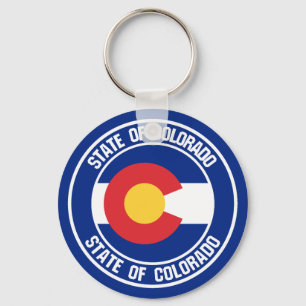 Colorado Round Emblem Nyckelring