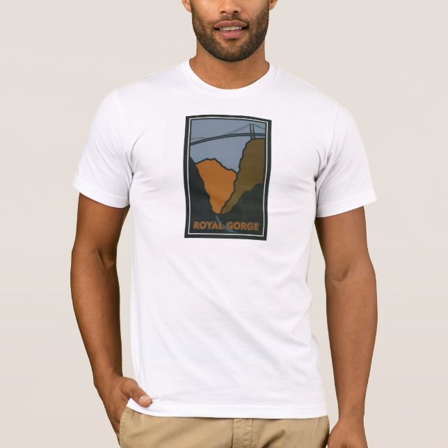 Colorado royalklyfta t-shirt (Framsida)