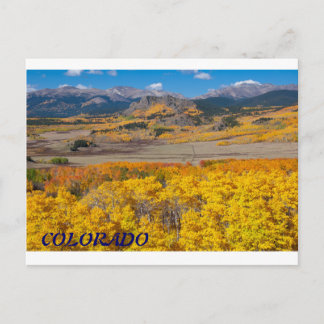 Colorado Scenia Foliage Vykort
