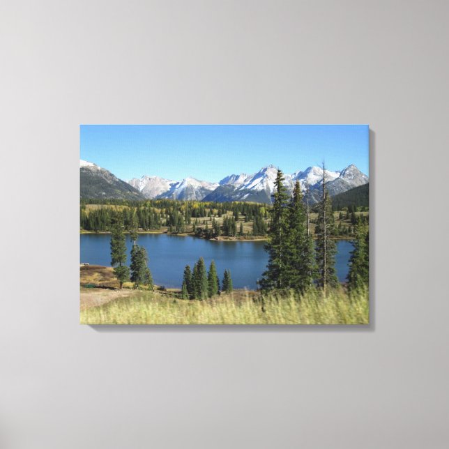 Colorado Scenia Premium Wrapped Canvas (glans) (Framsida)