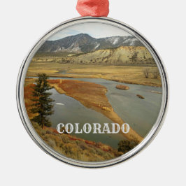 Colorado Scenic Landscape Holiday Julgransprydnad Keramik