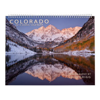 Colorado scenisk kalender 2014