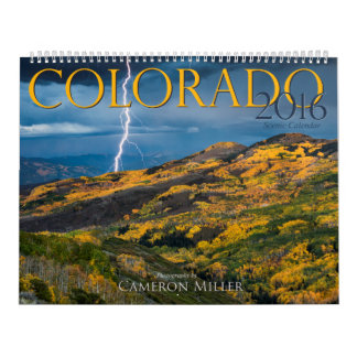 Colorado scenisk kalender 2016