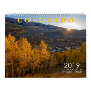 COLORADO scenisk kalender 2019