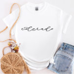 Colorado Script State Women's T-Shirt<br><div class="desc">Vi lägger alltid till nya mönster varje dag!</div>