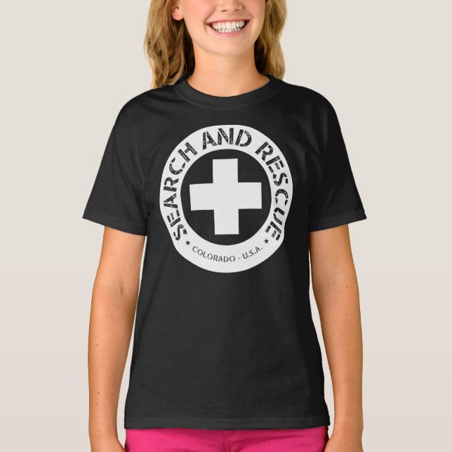 Colorado Search and Rädding Essential T-Shirt (Framsida)