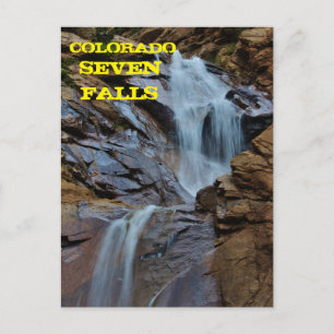 Colorado Seven Falls vykort
