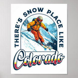 Colorado skidagar Colorado Aspen skidort Poster
