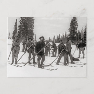 Colorado skidåkare, 1910 vykort