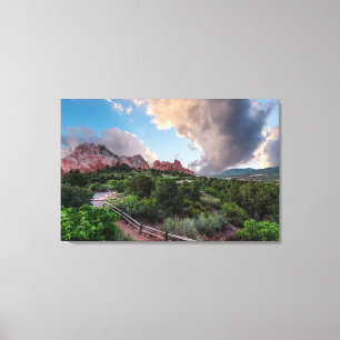 Colorado Sleeping Giant Sunrise Canvas