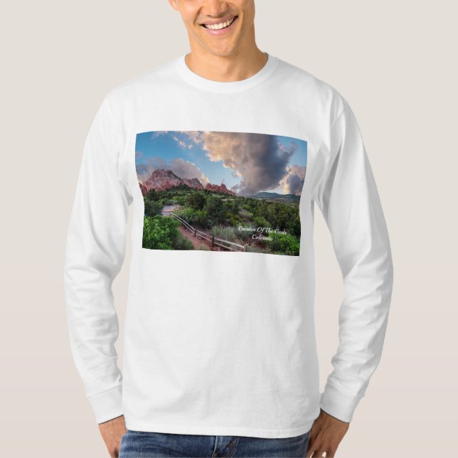 Colorado Sleeping Giant Sunrise Långärmad Shirt T (Framsida)