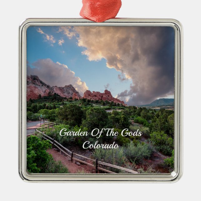 Colorado Sleeping Giant Sunrise Premium Ornament (Framsidan)