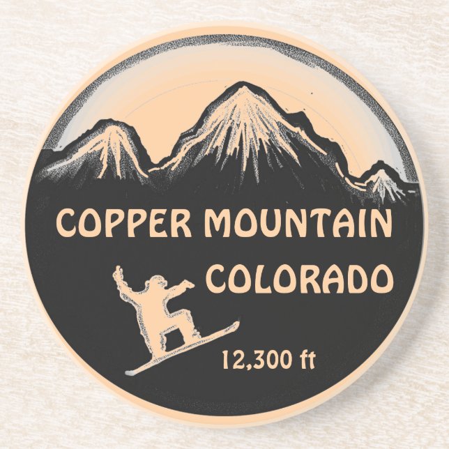Colorado snowboard art underlägg (Framsidan)