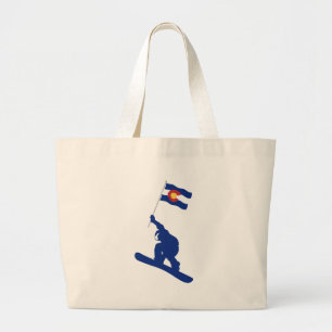 Colorado Snowboard Flagga Jumbo Tygkasse