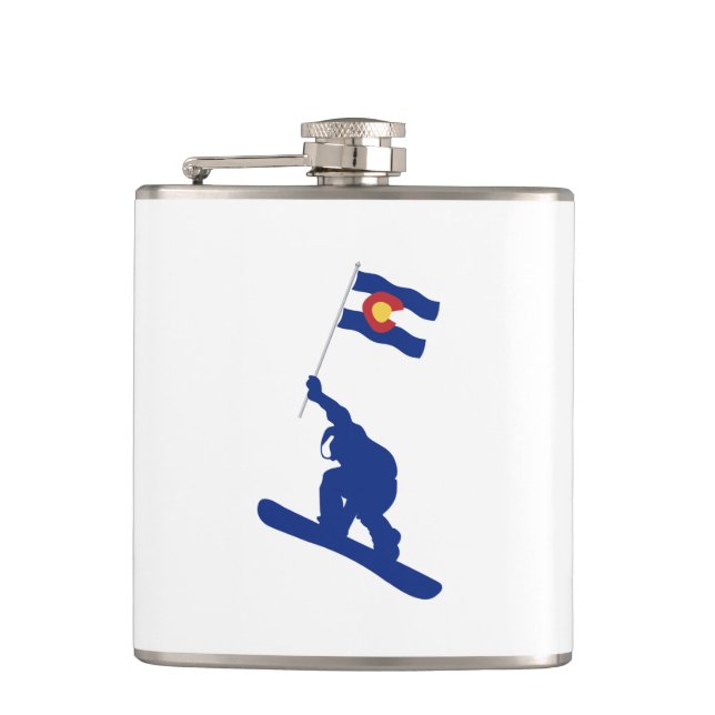 Colorado Snowboardflagga Fickplunta (Framsidan)