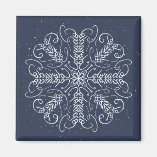 Colorado - Snowflake Ord Art Magnet