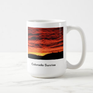 Colorado soluppgång kaffemugg