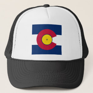 Colorado som cyklar hatten truckerkeps