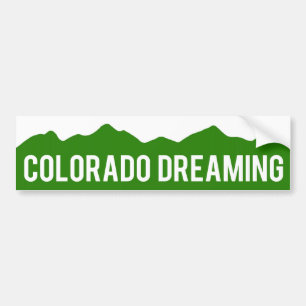 Colorado som drömm bildekalet bildekal