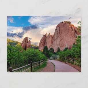 Colorado South Gateway Morgonkort Vykort
