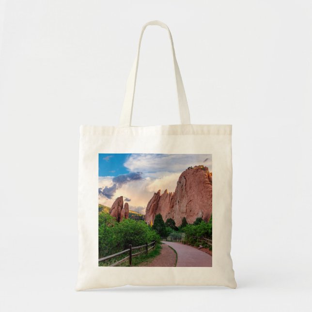 Colorado South Gateway morse Tote Bag Tygkasse (Framsidan)