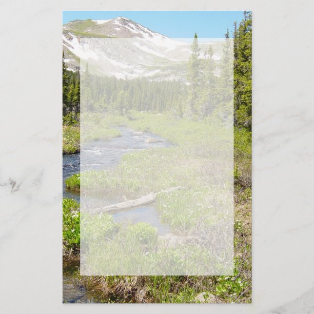 Colorado Splendor Scenia Stationery Brevpapper (Framsida)