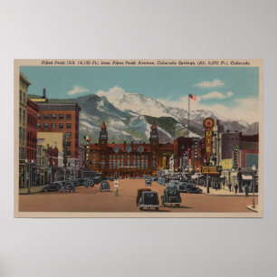 Colorado Springs CO Poster