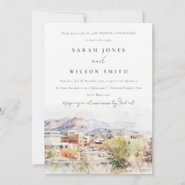 Colorado Springs, Colorado  Wedding Anniversary  Inbjudningar