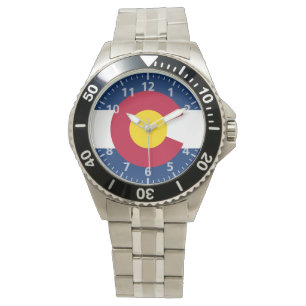Colorado Statlig flagga Armbandsur