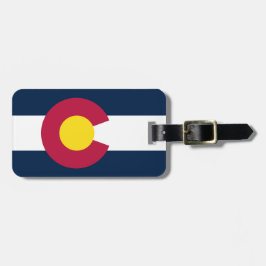 Colorado Statlig flagga Bagagebricka