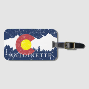 Colorado Statlig flagga Bagagebricka