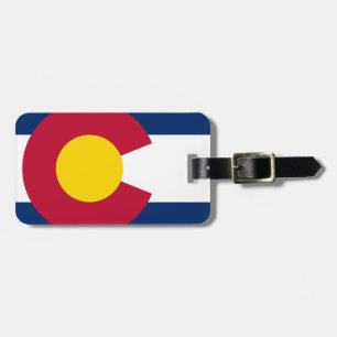 Colorado Statlig flagga Bagagebricka