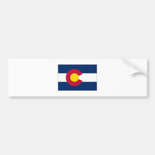 Colorado statlig flagga bildekal