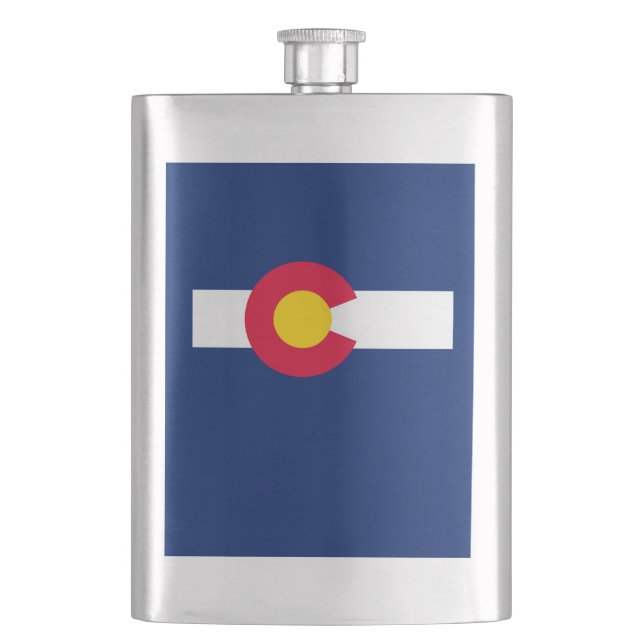 Colorado Statlig flagga Design Fickplunta (Framsidan)