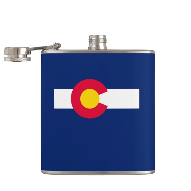 Colorado Statlig flagga Design Fickplunta (Öppnad)