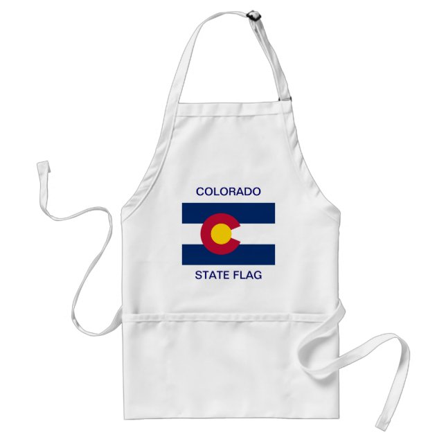 Colorado Statlig flagga Förkläde (Framsidan)
