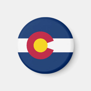 Colorado Statlig flagga Magnet