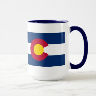Colorado statlig flagga mugg