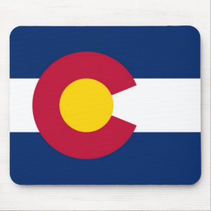 Colorado Statlig flagga Musmatta