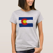 Colorado statlig flagga- och kartadamer