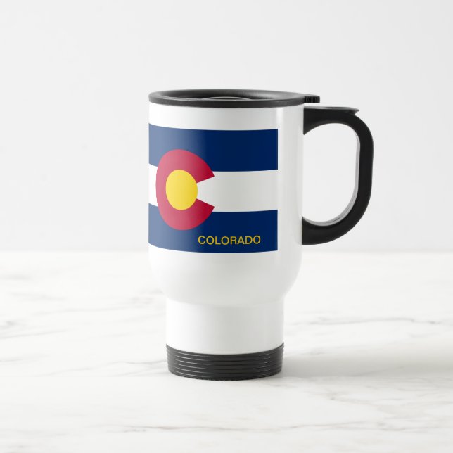 Colorado Statlig flagga Resemugg (Höger)