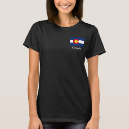 Colorado Statlig flagga T Shirt