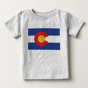 Colorado Statlig flagga T Shirt