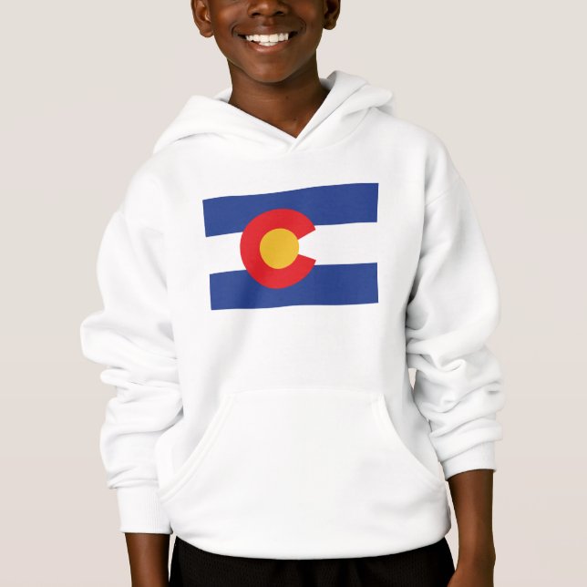 Colorado Statlig flagga T Shirt (Framsida)
