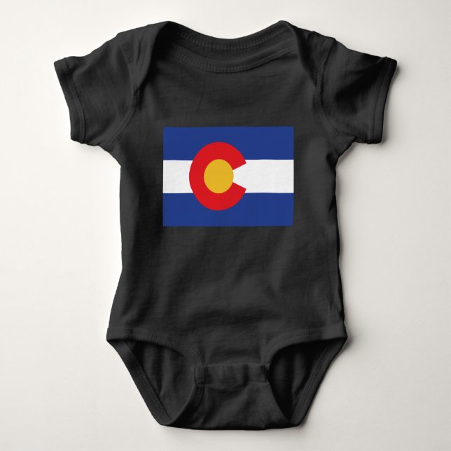 Colorado Statlig flagga T Shirt (Framsida)