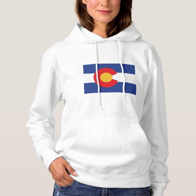 Colorado Statlig flagga T Shirt (Framsida)